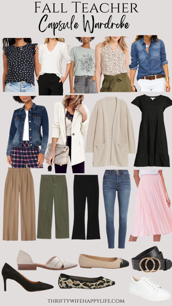 Petite Capsule Wardrobe. Casual, Work and Petite Curvy Pieces