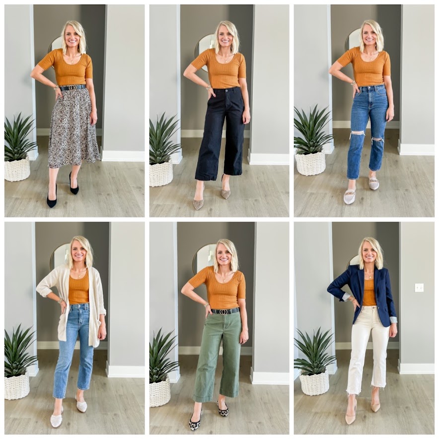 How to Wear Olive Green Pants- From Work to Weekend - Thrifty Wife