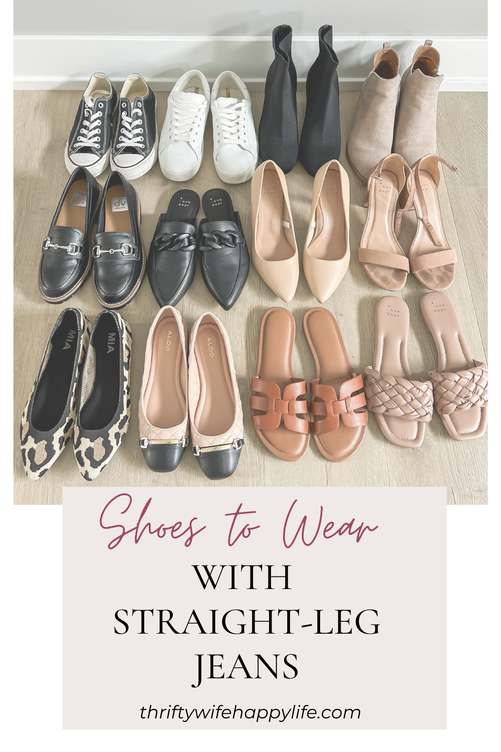 What Shoes to Wear With Straight Leg Jeans?