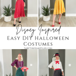 4 Disney inspired easy DIY Halloween costumes