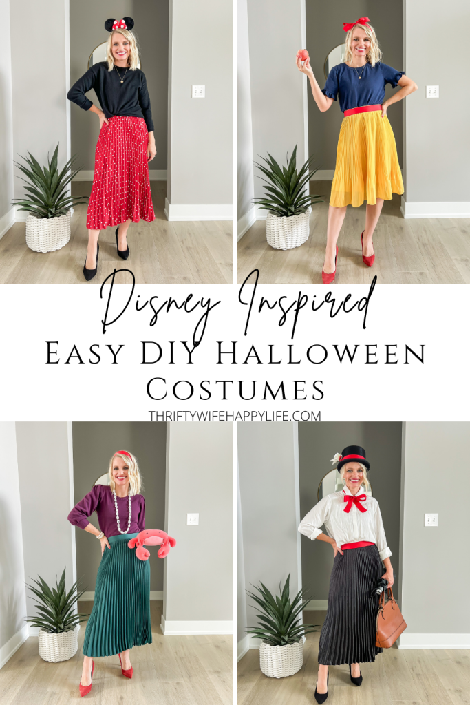 4 Disney inspired easy DIY Halloween costumes