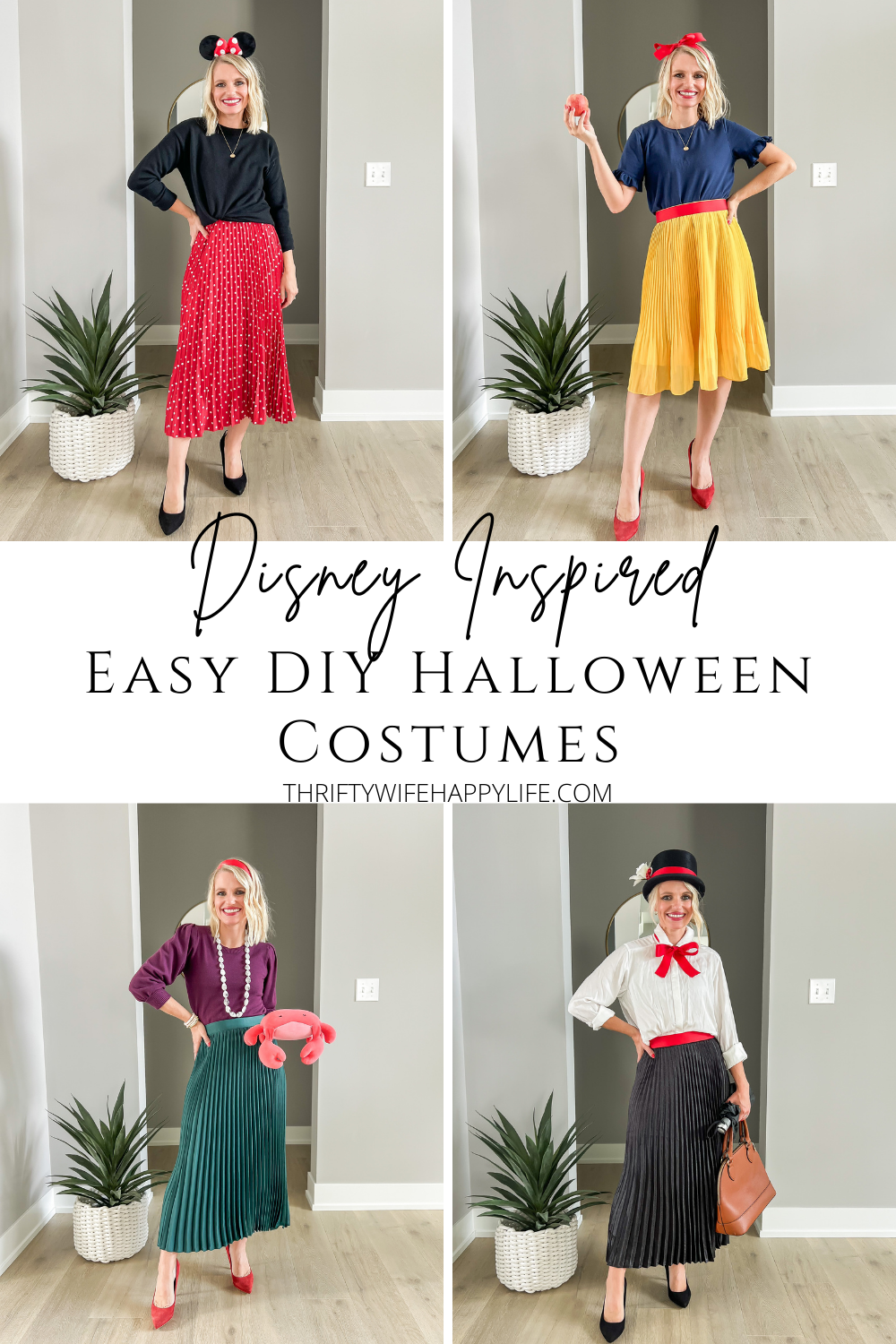 Disney Inspired Easy DIY Mom Halloween Costumes