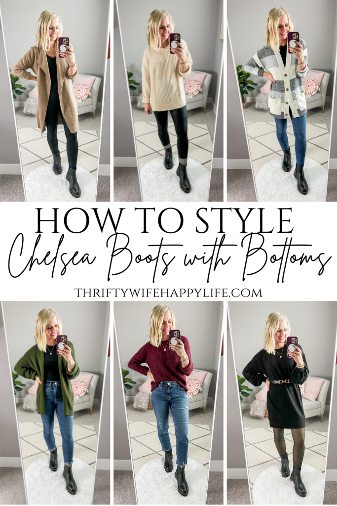 How to Style Chelsea Boots with Bottoms