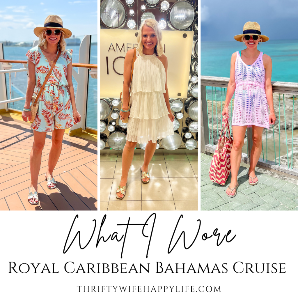Royal Caribbean Bahamas Cruise outfit ideas. 