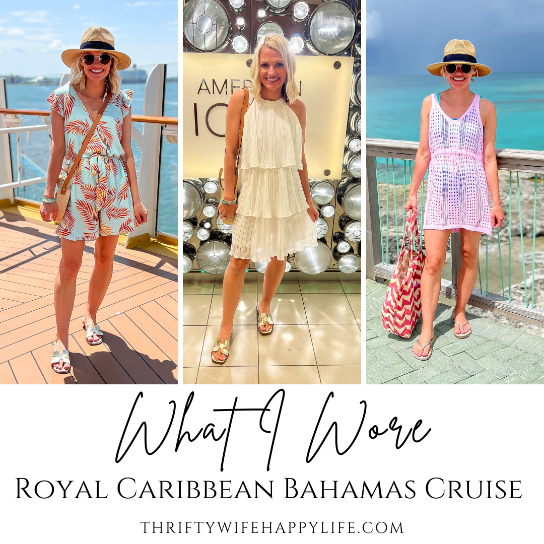 What I Wore Royal Caribbean Bahamas Cruise Thrifty Wife Happy Life