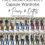 fall mom friendly capsule wardrobe