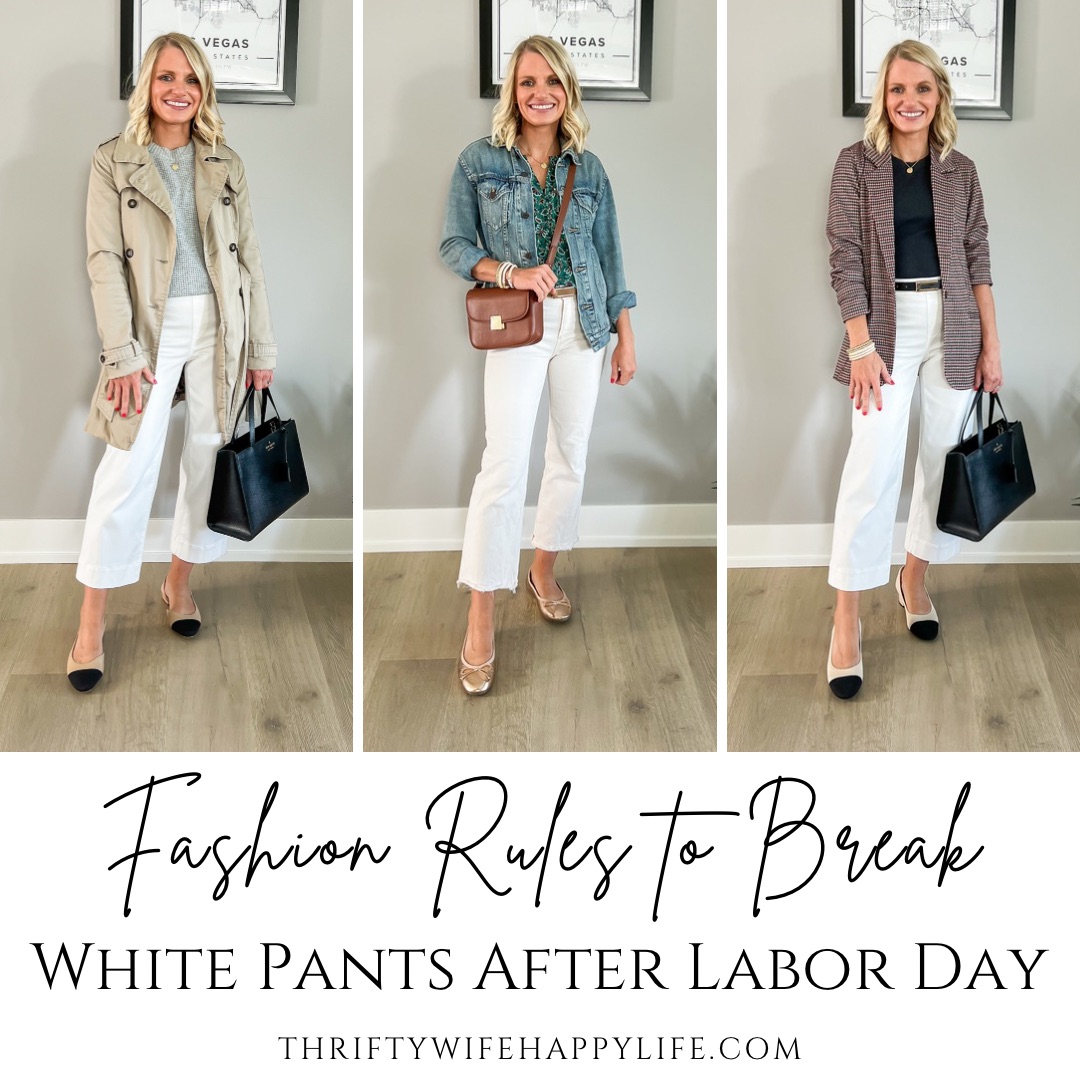 Fashion Rules to Break: White Pants After Labor Day