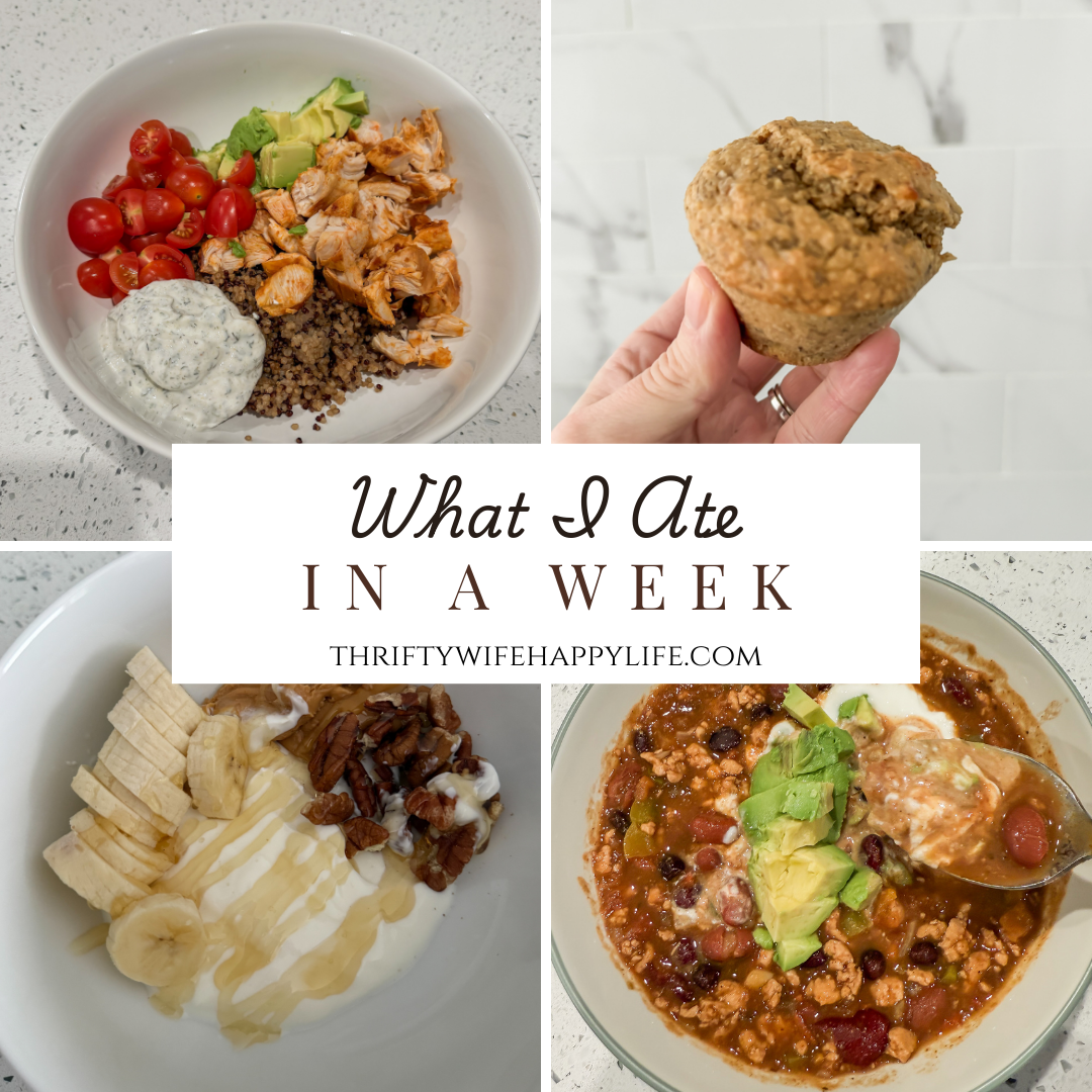 What I Ate in a Week: Healthy Clean Eating