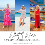 What I Wore on my Caribbean Cruise pinterest pin