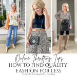Online thrifting tips for how to finds quality fashion for less