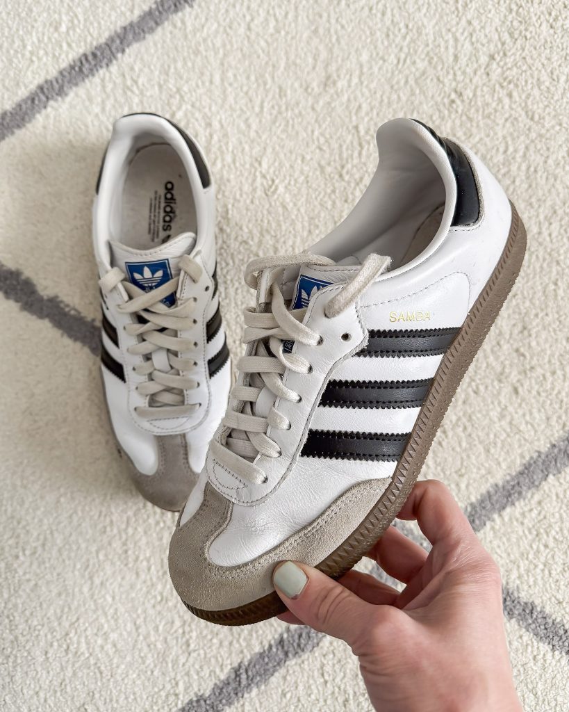 Thrifted pair of Adidas Sambas