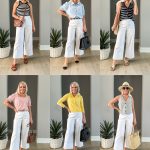 how to wear petite friendly cropped wide leg pants