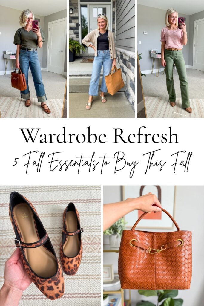 5 fall essentials for wardrobe refresh