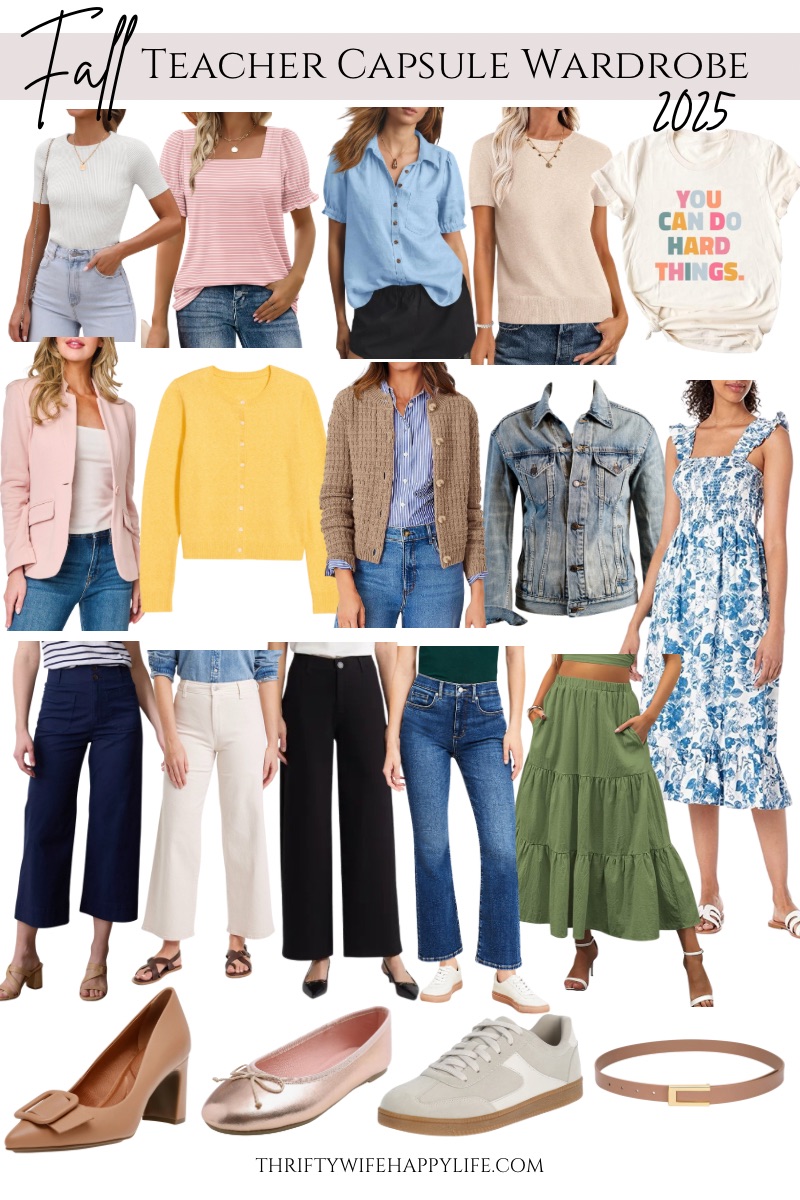 Back to School: Fall Teacher Capsule Wardrobe for 2025