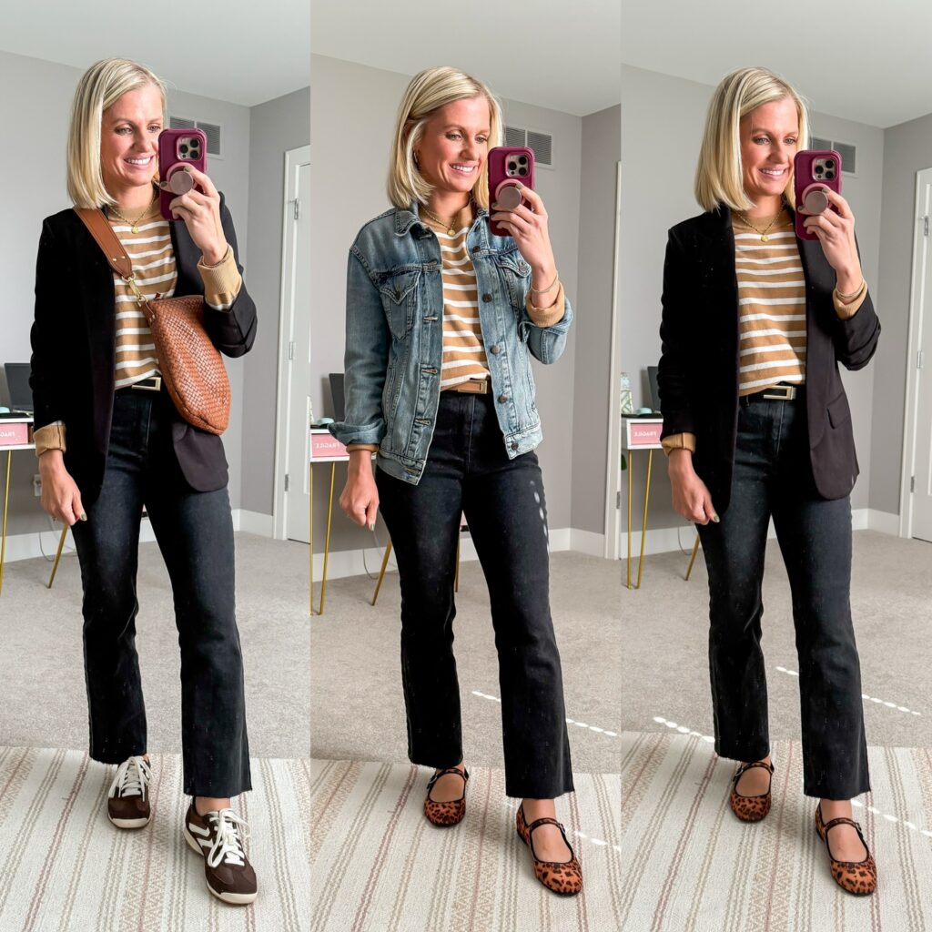 fall capsule wardrobe outfit ideas for moms