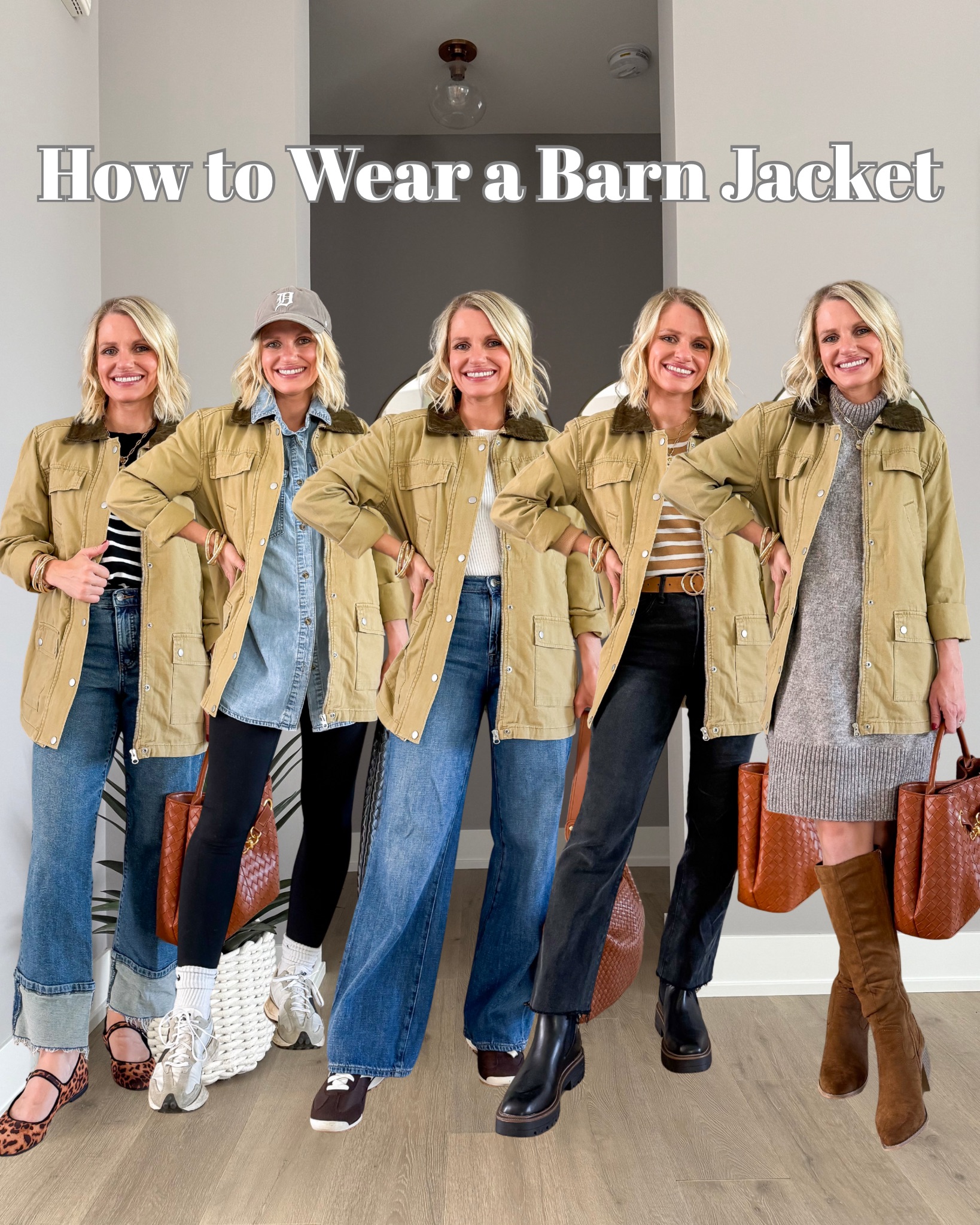 Trends to Try: How to Wear a Barn Jacket for Fall