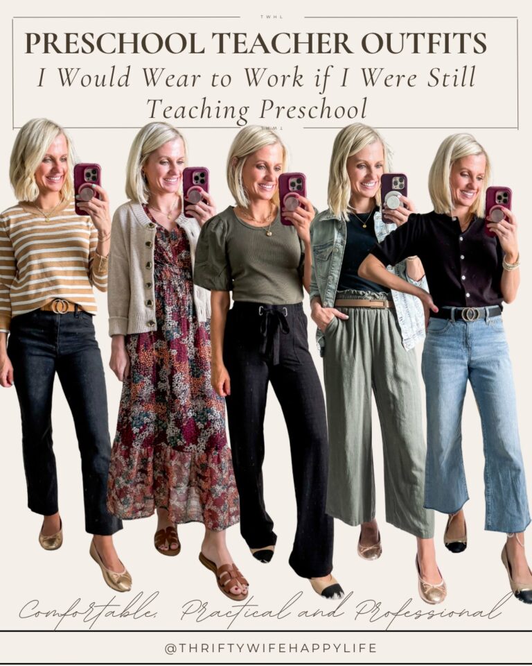 Comfortable, Practical and Professional Preschool Teacher Outfits — free download