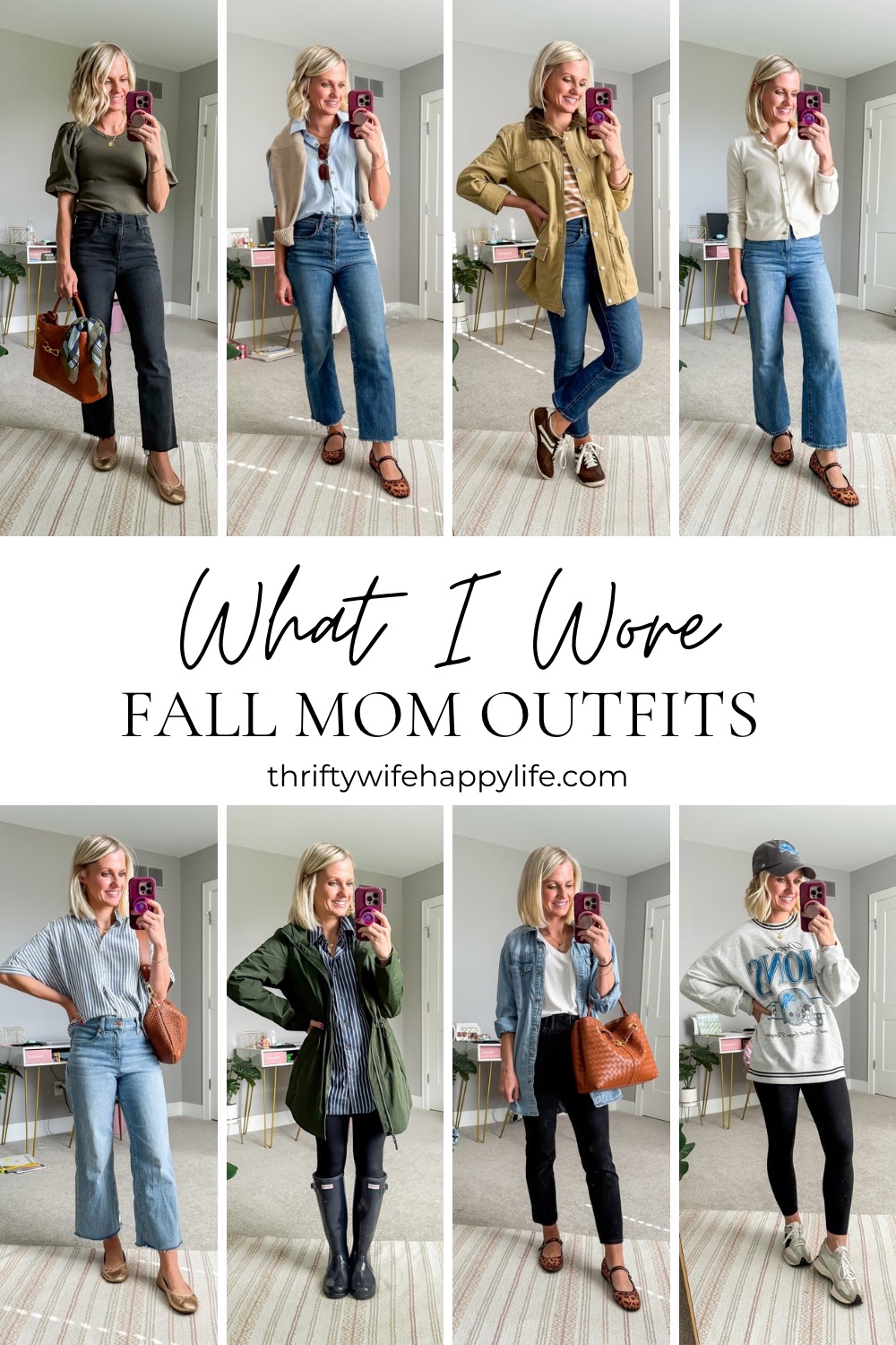 What I Wore: Cute Fall Mom Outfits - Thrifty Wife Happy Life