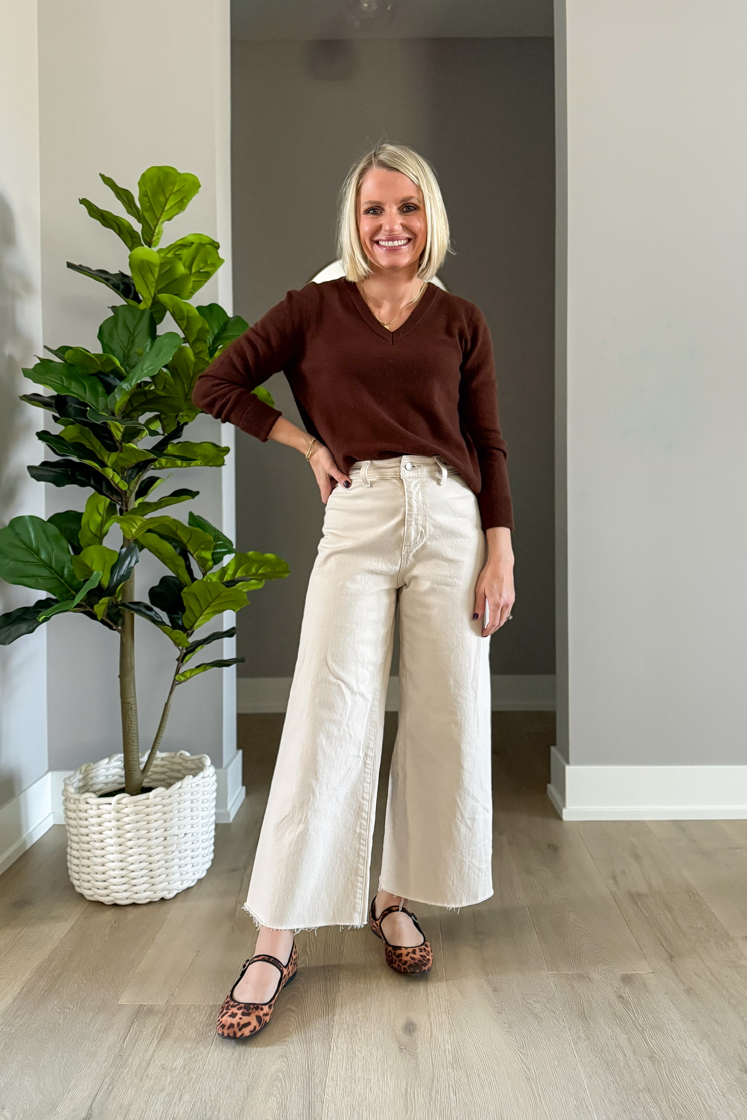 How to Wear Brown for Fall - Thrifty Wife Happy Life