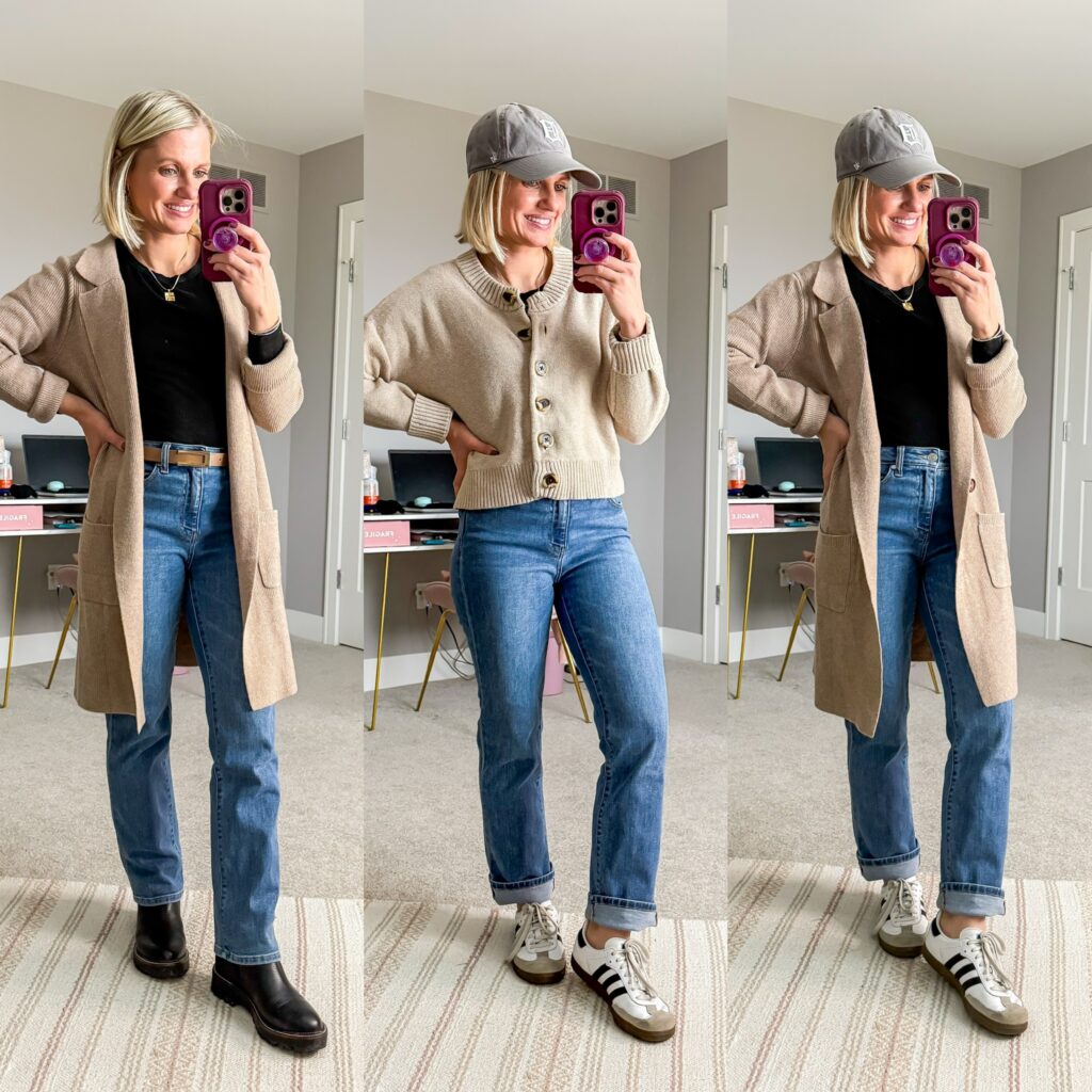 Mom Winter Capsule Wardrobe outfit ideas
