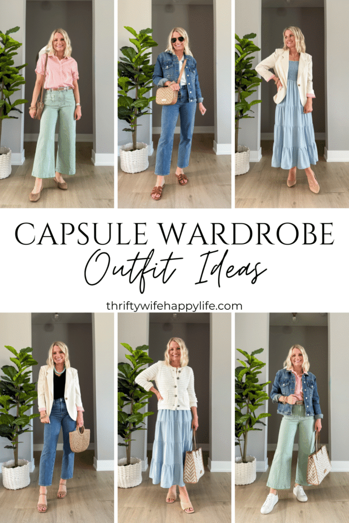 Capsule wardrobe outfit ideas