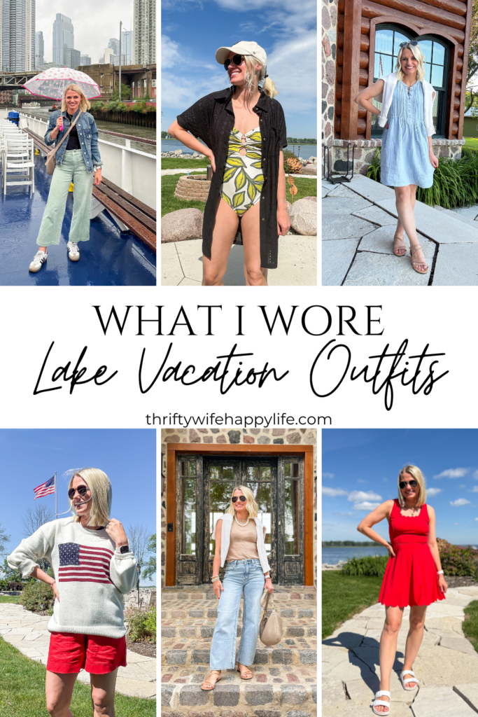 Lake vacation outfit ideas