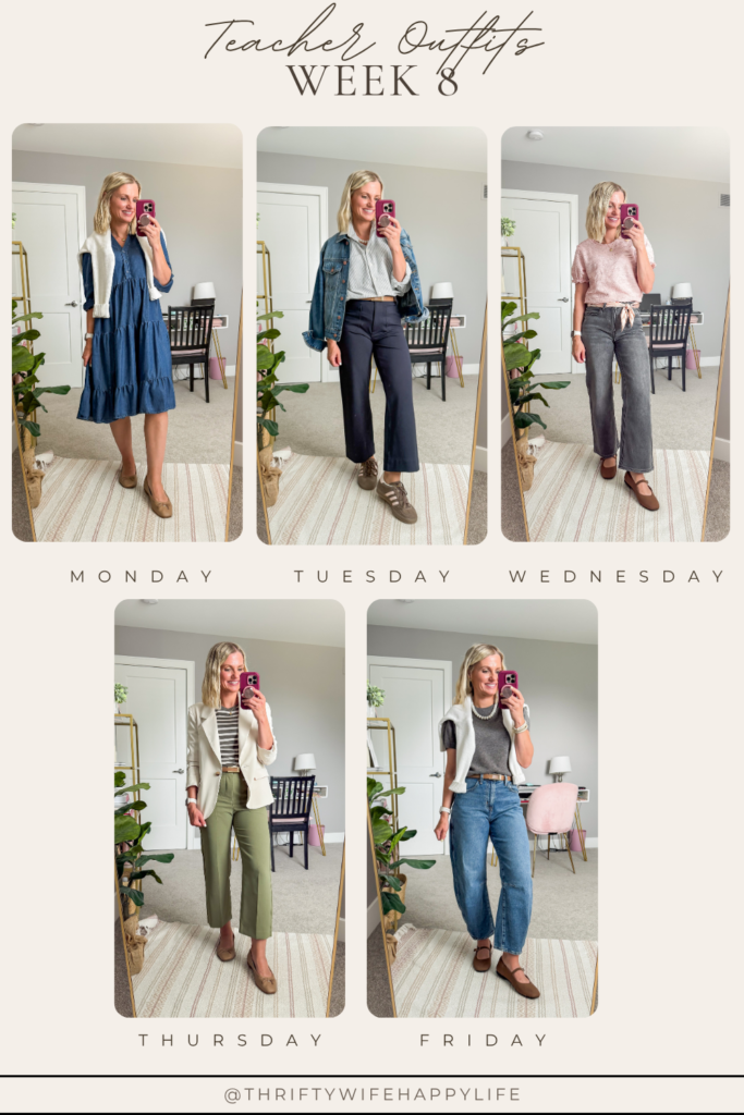 teacher capsule wardrobe