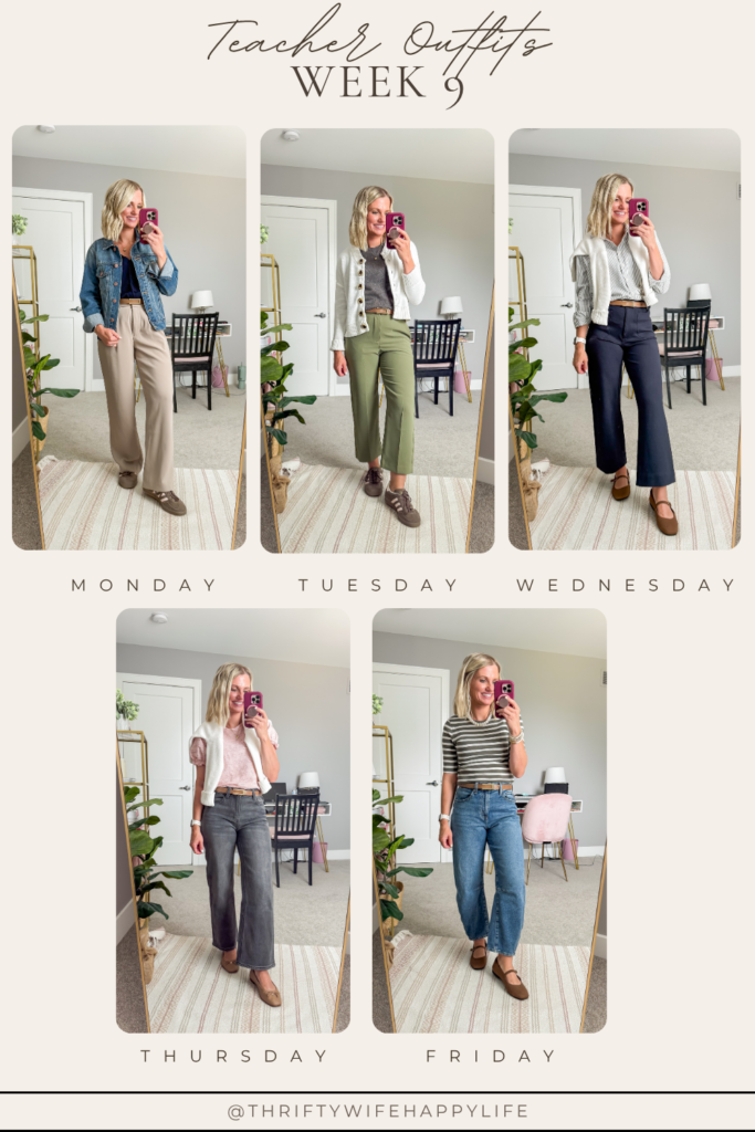 teacher capsule wardrobe
