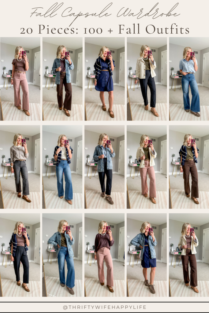 Outfit from the TWHL fall capsule wardrobe for 2026